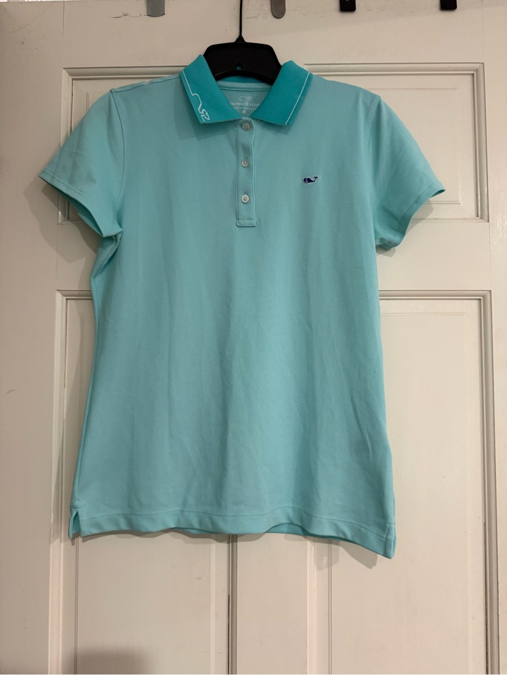 Vineyard Vines Women's Polo Shirt Size XSmall Blue
